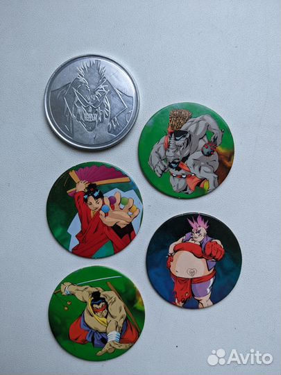 Фишки, кэпсы, сотки, бита Sumo Dudes