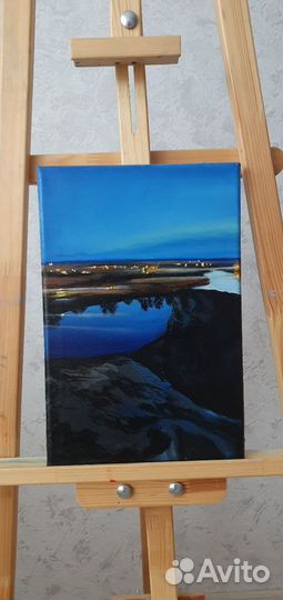 Картина маслом на холсте 