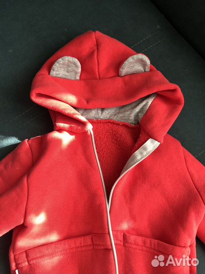 Костюм спортивный на флисе 80 размер