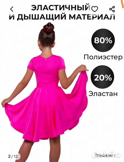 Рейтинговое платье р. 36