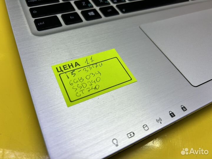 Игровой ноутбук asus core i5 GTX740