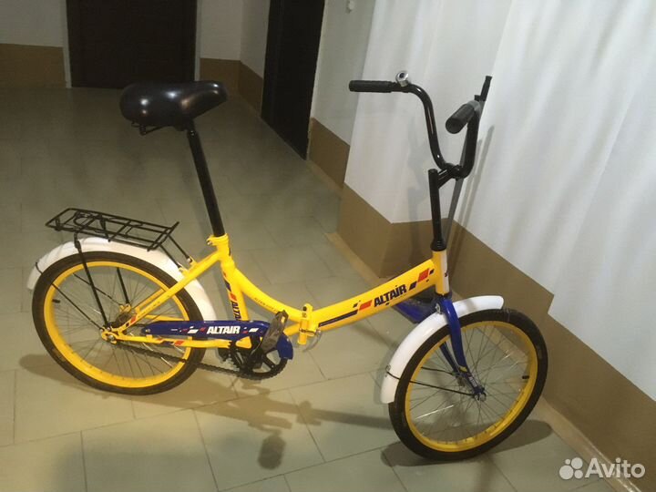 Детский складной велосипед