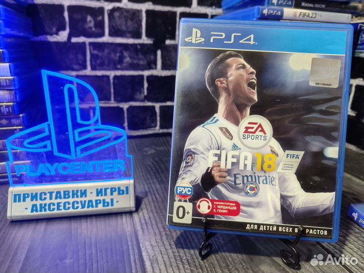 Fifa 18 PS4 диск