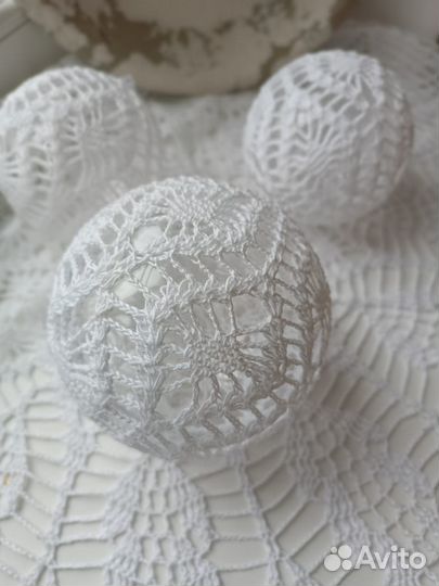 Новогодние шары ручной работы