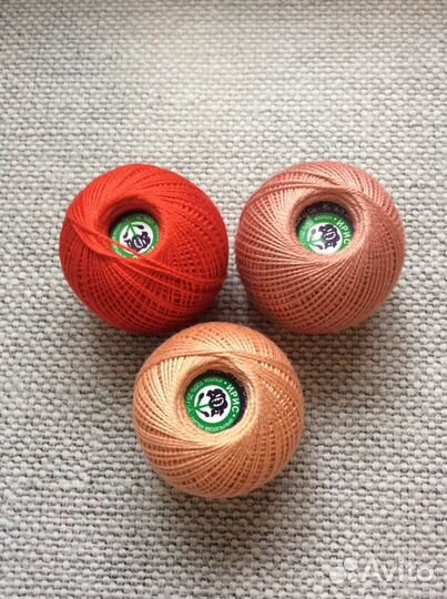 Пряжа Нитки Хлопок пнк им. Кирова «ирис»