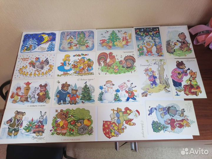 Открытки советские 60-80гг