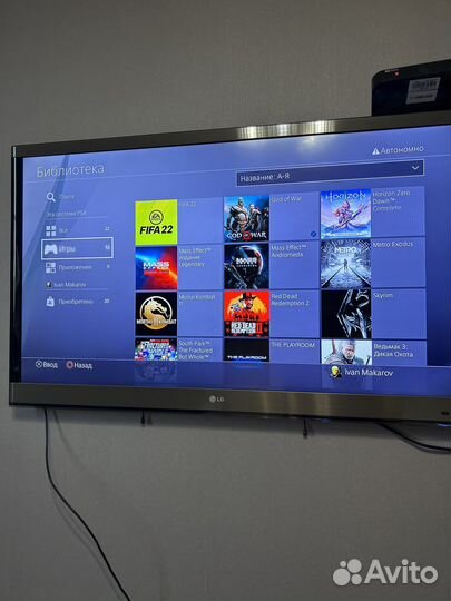 Sony playstation 4 slim 1tb с играми