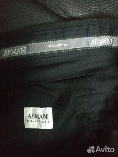 Брюки льняные Armani