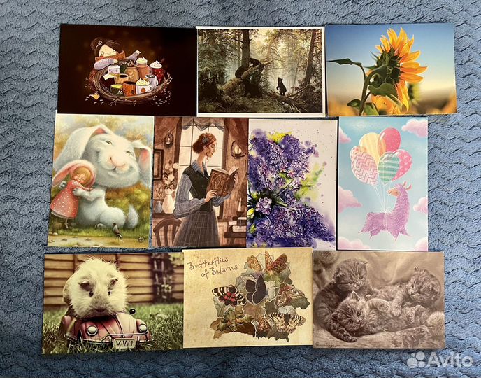 Открытки для посткроссинга