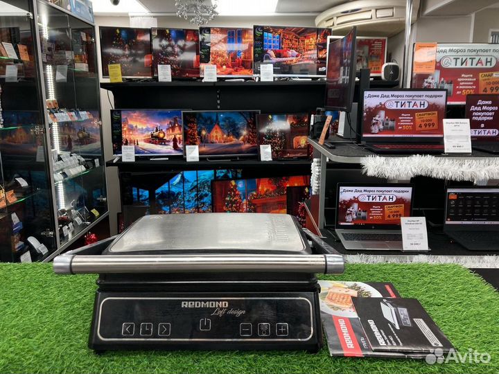 Электрогриль Redmond SteakMaster RGM-M821