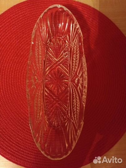 Салатник хрустальный