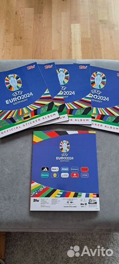 Альбомы Topps euro 2024