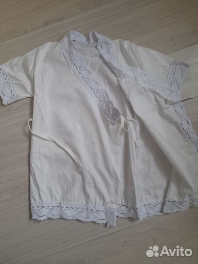 Крестильный набор для девочки 74 размера