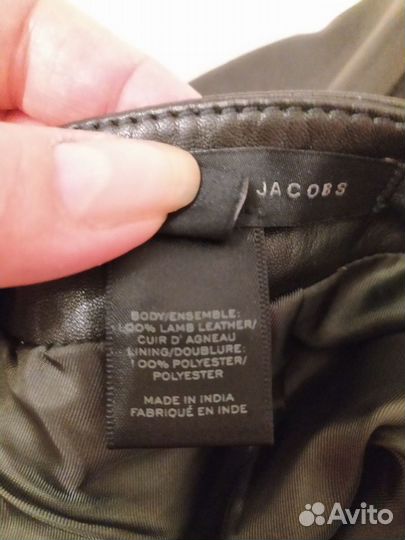 Кожаная юбка 46/48, Marc Jacobs