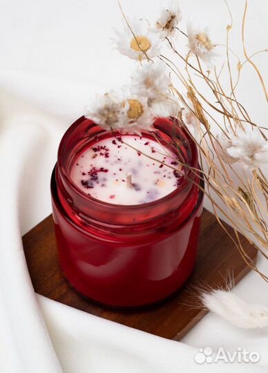 Ароматическая свеча из соевого воска 200 мл