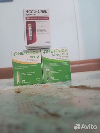 Тест полоски one touch select plus и verio