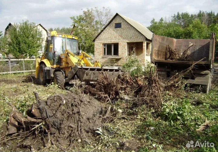 Спил деревьев обрезка веток корчевание пней