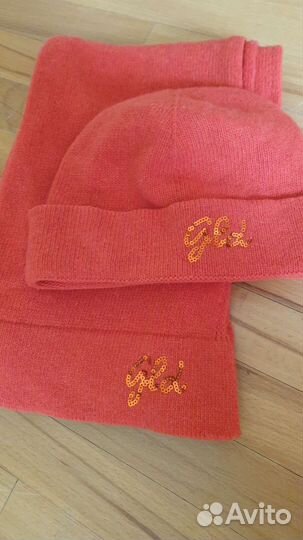 Шапка и шарф женские