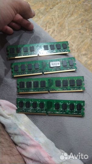 Оперативная память DDR 2 по 2g b