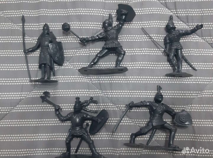 Игрушки СССР Солдатики