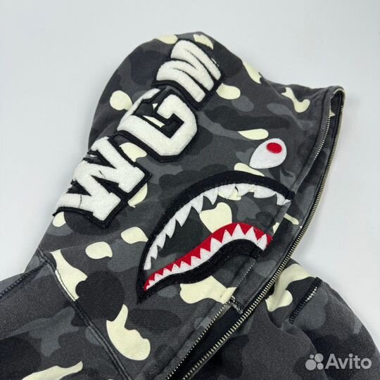 Зип худи A Bathing Ape Shark Full Zip Hoodie