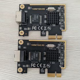 Сетевая карта diewu PCI Express 2,5G