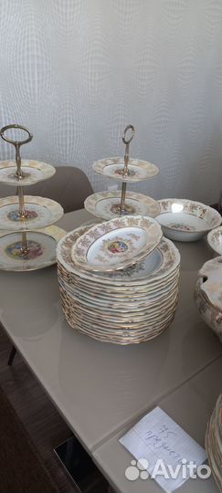 Набор посуды Чехия Богемия Мадонна 75 предметов