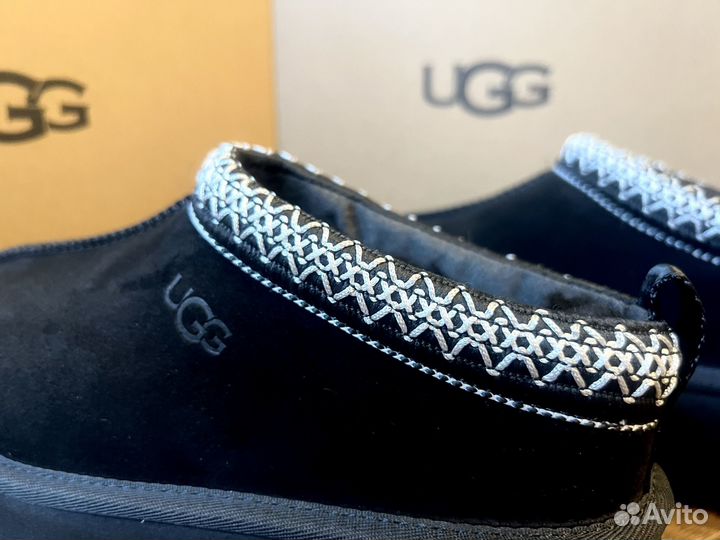 Ugg tazz tasman black Угги женские на платформе