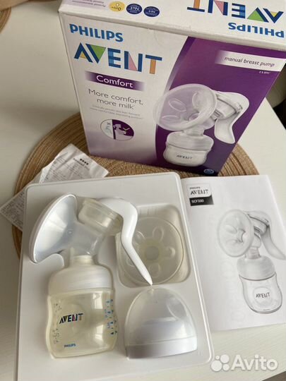 Ручной молокоотсос Philips Avent Natural SCF330/20