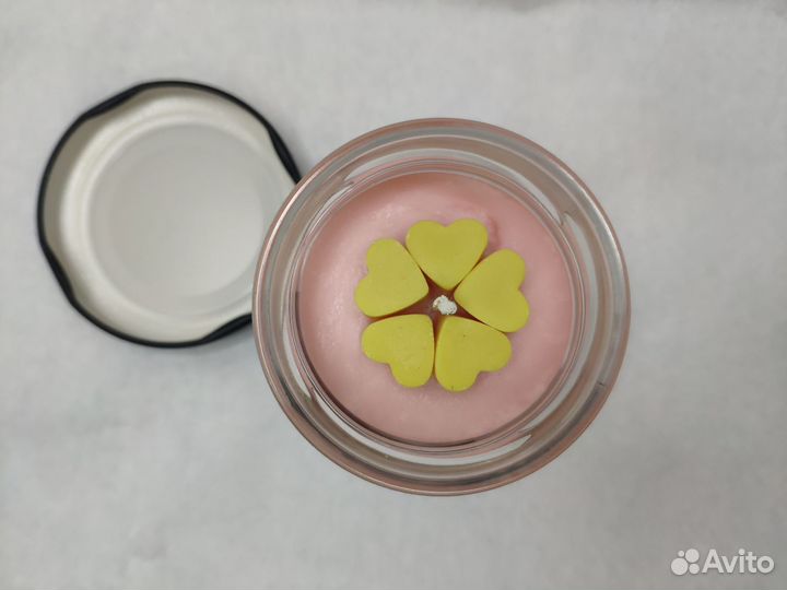 Аромасвеча в банке для неё/него