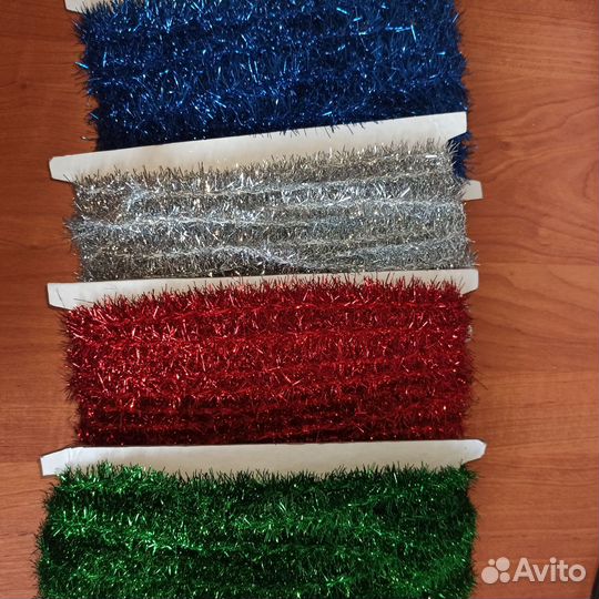 Декоративная тесьма мишура