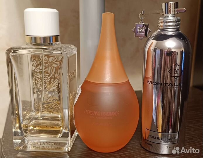 Оригинальный парфюм. Остатки во флаконах
