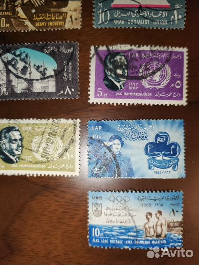 Подборка марок ОАЭ (1959-1963)