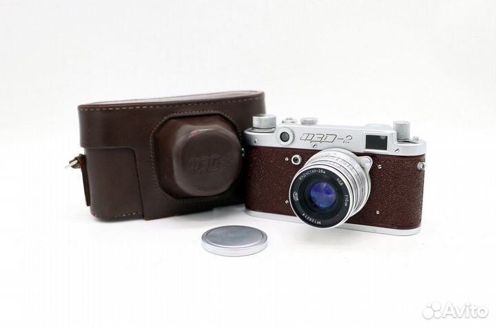 Редкий Фэд 2 красный корпус (СССР, 1959)