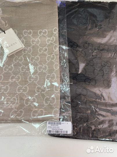Шарф Gucci 45x180 см наличие 3 цвета