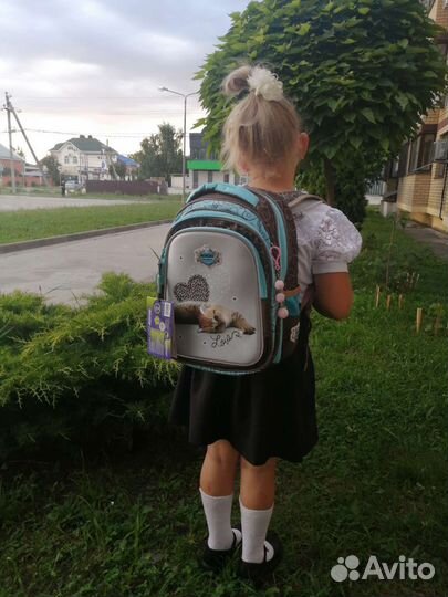 Рюкзак школьный для девочки across