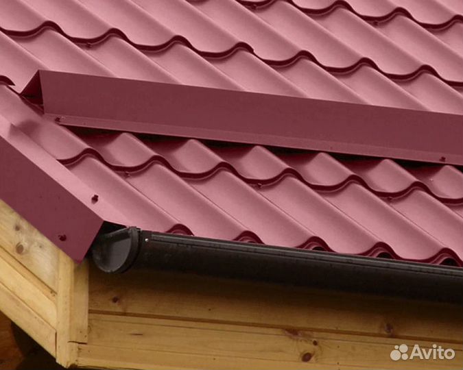 Планка торцевая фальц, бесплатное хранение