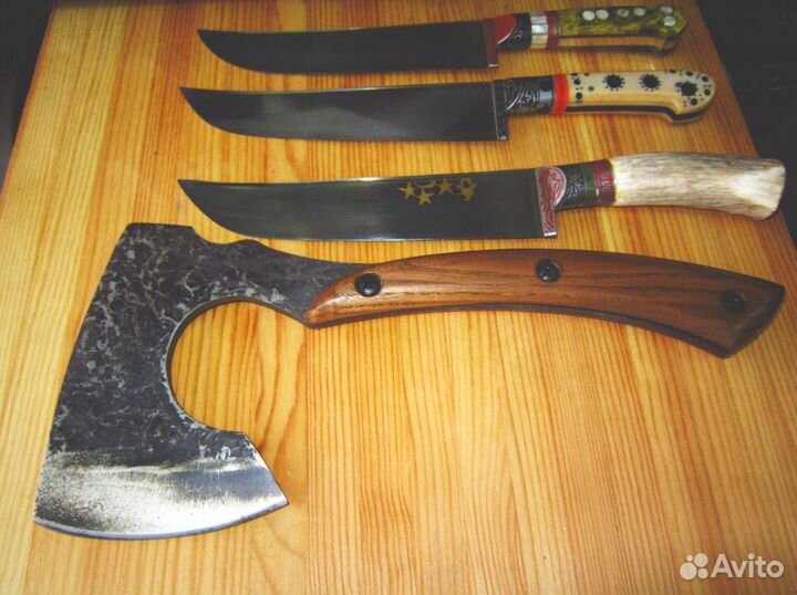 Брутальный топор ручная ковка