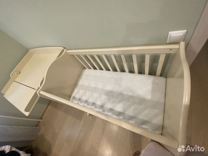 Кроватка-колыбель Vikalех Паулина C-862 от 0-9 мес