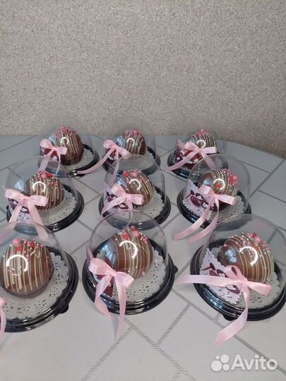 Шоколадные бомбочки с маршмеллоу