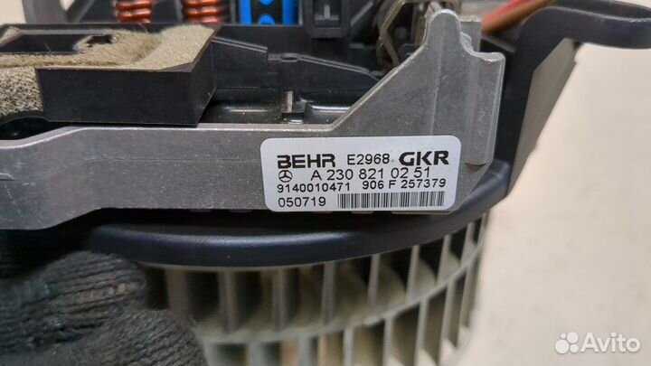 Двигатель отопителя Mercedes E W211, 2006