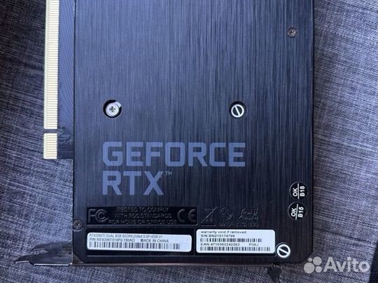 Видеокарта palit rtx 3060ti 8gb