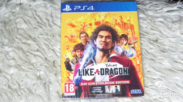 Yakuza 5 дисков PS4