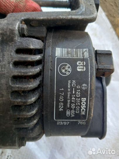 Генератор BMW E39,80 А