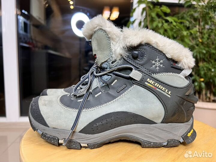 Зимние мембранные ботинки Merrell. Р 36