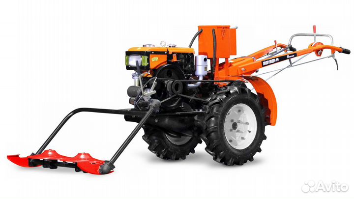 Дизельный мотоблок Хопер 15E+косилка Заря