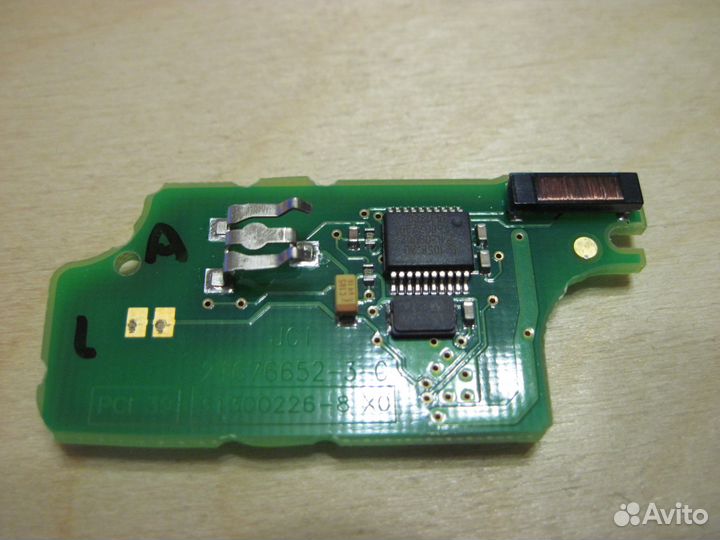 21676652 Peugeot плата оригинального ключа