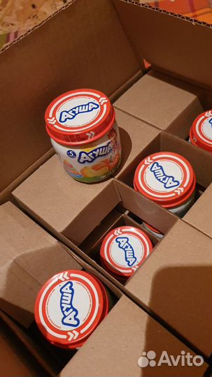 Пюре овощное Агуша и Фрутоняня, смесь LactoBaby