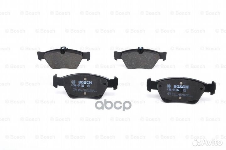 Колодки тормозные дисковые перед 0986494002