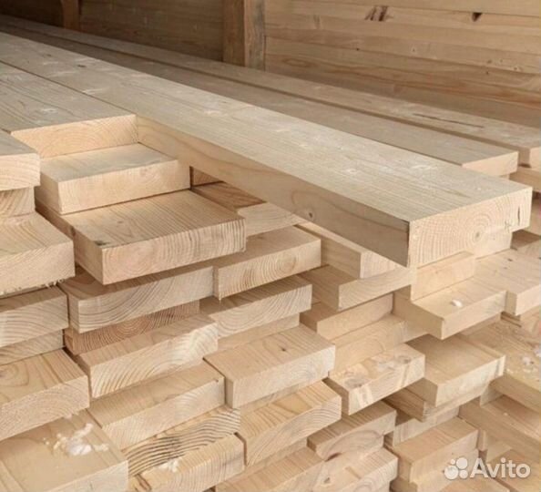 Доска сухая строганная нашей доставкой